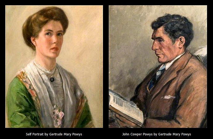 17 paintings by gertrude mary powys