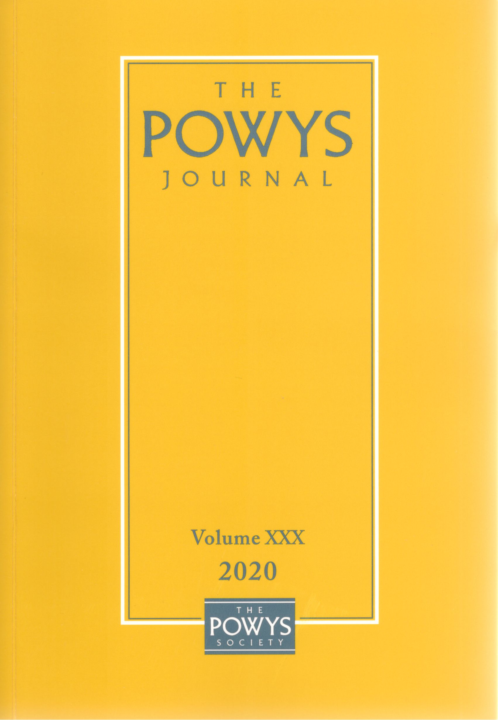 The Powys Journal